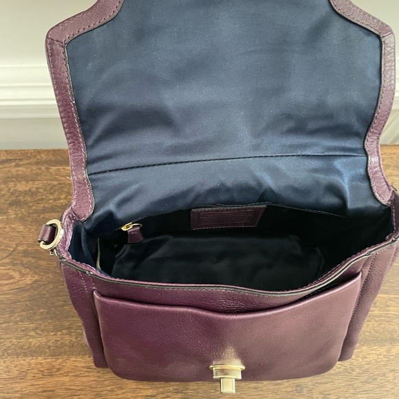 Coach Madison Sadie Leather Satchel / Crossbody - Picture 7 of 16